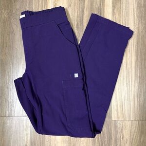 Figs Dark Purple Scrub Set